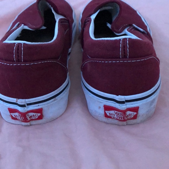 Burgundy/red women’s vans - Picture 5 of 5